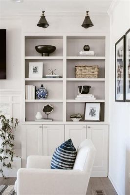 How to Decorate Bookshelves Without Books: Embracing Emptiness and Creative Display